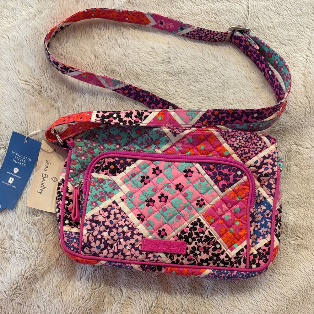 Vera Bradley Multicolor Quilted Crossbody Bag